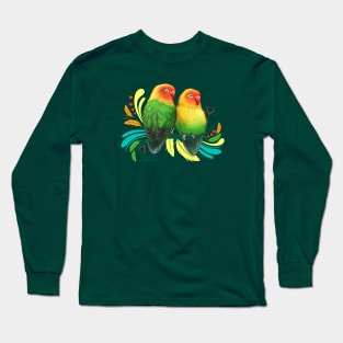 Fischer Lovebirds Long Sleeve T-Shirt